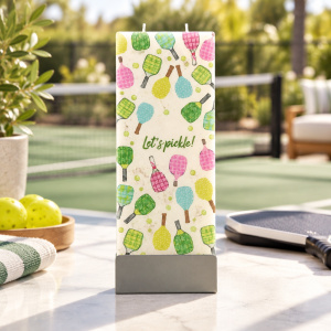 Flatyz Handcrafted Artisanal Candles - "Pickleball"